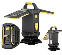 GERMINA DER ELECTRIKER Lámpara de inspección LED 2x25W proyector batería Inalámbrico WORK FLOODLIGHT con foco de atenuación