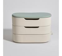 Germinador de gres, beige y verde