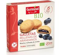 Germinal Bio Galletas Rellenas de Crema Arándanos 250g