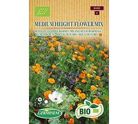 Germisem Orgánica Medium Height Semillas de Mezcla de Flores 1 g (ECBIO1652)