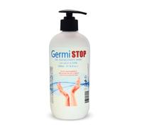 GERMISTOP - Desinfectante de manos 500 ml con alcohol 70% y aloe vera, gel con fórmula potenciada sin aclarado