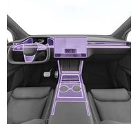 GERMNBHO Decoración de Interiores Car Interior Center Console Transparent TPU Paint Protective Film Anti Scratch Sticker LCD Screen,for Model X 2016-2023