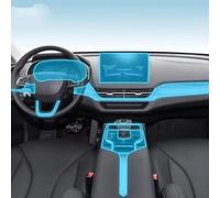 GERMNBHO Decoración de Interiores Car Interior Center Console Transparent TPU Protective Film PPF Anti-Scratch Repair for HongQi E-QM5 2023-2025