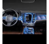 GERMNBHO Decoración de Interiores Consola Central Interior del Coche, película Protectora Transparente de TPU, Accesorios reparación antiarañazos, para S90 T4 T5 2016-2022