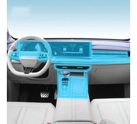 GERMNBHO Decoración de Interiores Consola Central Interior del Coche, película Protectora Transparente de TPU, Accesorios reparación antiarañazos, para Roewe SAIC Whale 2023-2024