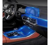 GERMNBHO Decoración de Interiores Película Interior de Coche TPU, Pantalla navegación, Tablero Instrumentos, Consola Central, película Protectora antiarañazos, para BMW G05 X5 2019-2023