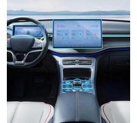 GERMNBHO Decoración de Interiores Película Interior del Coche Panel de Engranajes navegación Cubierta la Consola Central película Protectora TPU antiarañazos, para BYD King DM-i 2025 2024 2023