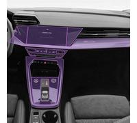 GERMNBHO Decoración de Interiores Película Interior del Coche Panel de Engranajes navegación Cubierta la Consola Central Protectora TPU antirrayas, para Audi A3 8Y 2020-2023