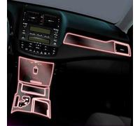 GERMNBHO Decoración de Interiores Película Interior del Coche Panel de Engranajes navegación Cubierta la Consola Central película Protectora TPU antiarañazos, para Toyota Crown 2010-2014