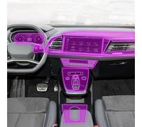 GERMNBHO Decoración de Interiores Película Interior del Coche Panel de Engranajes navegación Cubierta la Consola Central Protectora TPU antirrayas, para Audi Q4 e-Tron 2022-2023 Estilo A