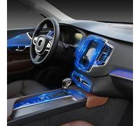 GERMNBHO Decoración de Interiores Película Protectora de TPU para Consola Central Interior Coche, para XC90 2015-2021