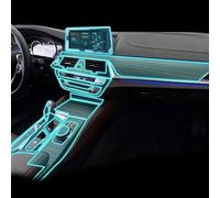 GERMNBHO Decoración de Interiores Película Protectora Transparente de TPU antiarañazos para Consola Central Interior Coche, película Tablero Piano posición Cambio, para M5 F90 2021-2023