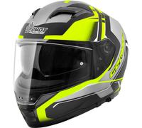 Germot GM 350 Dekor, casco integral XXL male Mate Negro/Gris/Amarillo Neón