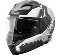 Germot GM 350 Dekor, casco integral XXL male Mate Negro/Gris/Blanco