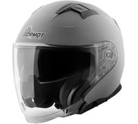 Germot GM 670 Casco Jet, Grey matt, Talla XS (53/54)