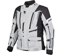 Germot InsideOut Chaqueta textil de moto, Gris claro/negro, Talla 4XL
