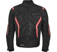 Germot Mistral, chaqueta textil 4XL male Negro/Rojo