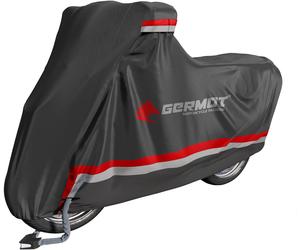 Germot Premium Cubierta de motocicleta, negro, Talla M
