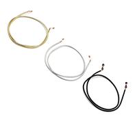 GERNEO® - El original - Correa de cuero premium y cordón para gafas - Paquete doble - Piel lisa unisex PU cordón para gafas de lectura y gafas de sol