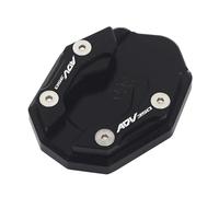 GErnie Motorcycle Accessories Foot Side Stand Auxiliary Pad Kickstand Support Plate Extensio Compatible with ADV350
