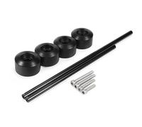 GErnie Motorcycle Modification Anti Drop Rubber Protector Front and Rear Axle Ball Compatible with Scrambler 800/803