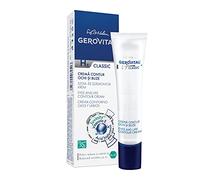 Gerovital H3 Classic Crema Contorno de Ojos y Labios Antiarrugas Intensamente Hidratante, Previene y Trata Eficazmente las Arrugas, con Ácido Hialurónico y Vitamina E, 15 ml