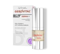 Gerovital H3 Derma+ Sérum Antiedad con 10% Vitamina C - 15 ml | Booster iluminador y regenerador | Antiarrugas y antimanchas | Dermatocosmético profesional