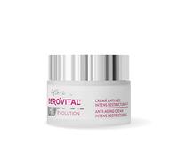 Gerovital H3 Evolution Crema de Noche Antiarrugas con ácido hialurónico, Anti-edad, Efecto Intensamente Reestructurante para Pieles Secas, Regenera y Nutre, 50 ml