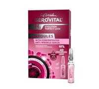 Gerovital H3 Evolution Perfect Look Ampollas Ácido Hialurónico 10% 4D 10x2 | Sérum facial antiedad con efecto óptico inmediato. Hidratación y efecto rellenador con Rosa Mosqueta para una piel más lisa.