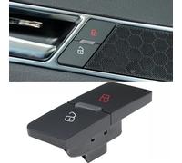 Gerrit 1PCS 4Pines Delantero Izquierdo Cerradura Central De La Puerta Desbloqueo Interruptor Botón De Interruptor Accesorios para Audi A6 C6 4F1962107B 4FD962107
