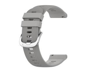 GerRit Banda de reloj de silicona de 20 mm compatible con Venu 2 Venu2 Plus D2 Air X10 Smartwatch Sport Sport Accesorios de pulsera Facil(Morning fog grey,For 20mm)