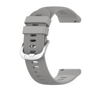GerRit Banda de silicona de 18 mm/20 mm/22 mm compatible con Forerunner 255 265 255S 265S Smartwatch Sport Accesorios de pulsera fácil de ajuste fácil(Morning fog grey,For 22mm)