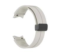 GerRit Bandas de silicona compatibles con Galaxy Watch 5 Pro Band 45 mm/Galaxy Watch 4/5/6 Bands 40 mm 44 mm, Galaxy Watch 6 Classic(Starlight,Watch 4 Classic 42mm)