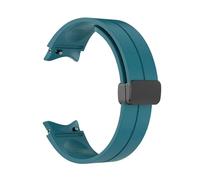 GerRit Bandas de Silicona compatibles con Galaxy Watch 5 Pro Band 45 mm/Galaxy Watch 4/5/6 Bands 40 mm 44 mm, Galaxy Watch 6 Classic(Cyan,Galaxy Watch 6 44mm)