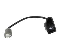 GeRRiT Botón del Interruptor del Maletero Tapas del Maletero 93555-2C000 ABS Negro ON-OFF Pulsador para Hyundai Tiburon Coupe 2003-2008