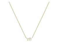 GeRRiT Collar con números de ángel de Plata de Ley 925, Regalo for Mujer, Collar con Colgante de la Suerte 111 333 444 777 (Color : 777_45cm)