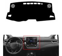 Gerrit Compatible con Toyota Corolla E210 2019 2020 LHD, cubierta de salpicadero de coche, color negro, duradera, fácil de usar