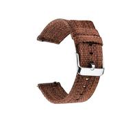 GerRit Correa de reloj de nailon compatible con Venu 2 Plus, correa de pulsera for mujer y hombre de 18 mm, 20 mm y 22 mm, correa de reloj compatible con Venu SQ 2 2S(Brown,20mm)