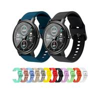 GerRit Correa de silicona de 20 mm compatible con reloj inteligente Air Pulsera deportiva compatible con correa Color/Magic 2 42 mm/LS02(Orange)