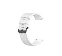 GerRit Correa de silicona de 20 mm y 22 mm compatible con pulseras GS RT RT2 RT3 RS3 RS4 PLUS GST Lite compatible con correas de reloj inteligente Solar LS02(White,20mm)