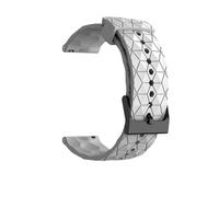 GerRit Correa de silicona de 20 mm y 22 mm compatible con Venu 3 Band Forerunner 265 255 245 Vivoactive 5 4 3 Bands compatibles con Venu Sq 2 Plus Bracelet(White,20mm)