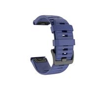 GerRit Correa de silicona de liberación rápida de 22 mm compatible con Forerunner 955 965 935 945 LTE Instinct 2 Pulsera Easyfit(Navy Blue)
