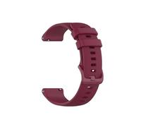 GerRit Correa de silicona de repuesto de 22 mm compatible con Watch X1 A1 C3 Correa de muñeca compatible con reloj inteligente A2(G-wine red,22mm)