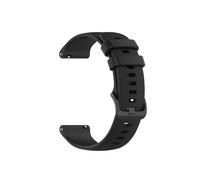 GerRit Correa de silicona de repuesto de 22 mm compatible con Watch X1 A1 C3 Correa de muñeca compatible con reloj inteligente A2(G-black,22mm)
