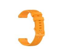 GerRit Correa de silicona de repuesto de 22 mm compatible con Watch X1 A1 C3 Correa de muñeca compatible con reloj inteligente A2(G-orange,22mm)