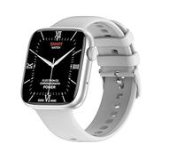 Gerrit DT103 - Reloj inteligente para hombre y mujer, impermeable, NFC, GPS, rastreador deportivo, pantalla HD de 1.9 pulgadas, pulsera de fitness para Android iOS (plateado)