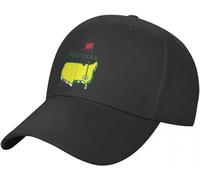 GeRRiT Gorra de béisbol Hip Hop Sun Hat Masters Tournament Augusta National Golf Men_s Short The Masters 2022 Augusta National au Gorra de béisbol Regalo de cumpleaños para Hombres y Mujeres