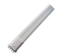 Gerrit Lámpara LED 2G7 8W 6W 4W AC/DC12V LED PL Brillo de luz 2G7 Plug bombilla LED Reemplaza la luz FLS (Color: blanco cálido, tamaño: NO_6W)