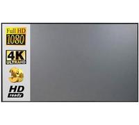 GeRRiT Pantalla de proyección anti-luz 16:9 100 pulgadas, pantalla de proyección portátil de tela reflectante en pulgadas, 4K HD para reuniones de oficina, educación y entrenamiento de cine en casa