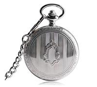 GeRRiT Reloj automático para Hombres Steampunk con Estilo Reloj de Bolsillo para Hombres con Cuerda automática Reloj de Hora Escudo de Tiempo mecánico Reloj de Bolsillo